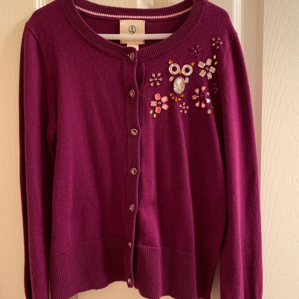 Land’s End Kids lightweight cotton cardigan